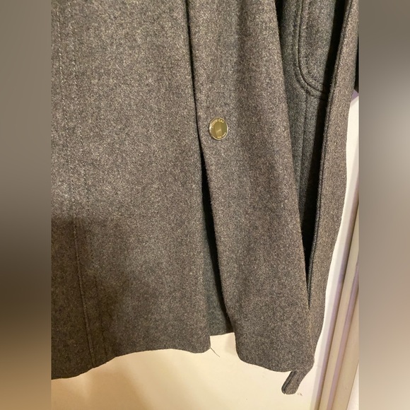 Keneth Cole grey military style coat - Picture 8 of 9